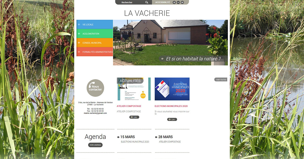 Site de la commune de La Vacherie