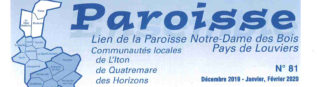 BULLETIN PAROISSIAL MARS AVRIL MAI 2025