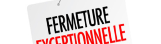 FERMETURES DE LA MAIRIE POUR CONGES